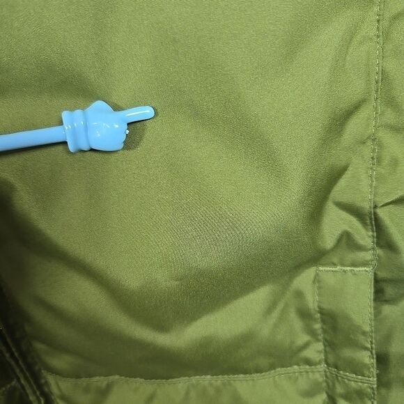 Womens Covington Removable Hood Puffer Jacket M Coat Avocado Green Winter Warm - Picture 6 of 16